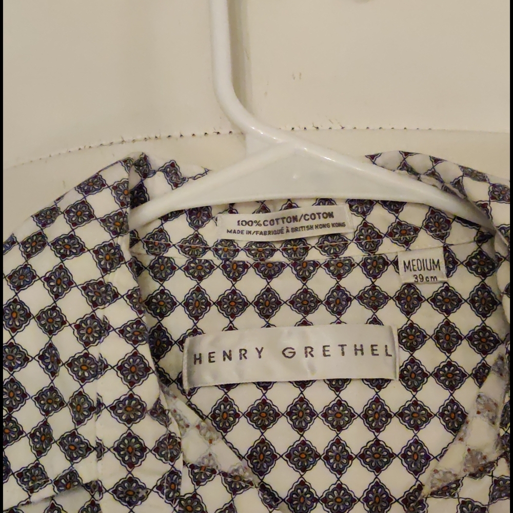 Henry Grethel button down